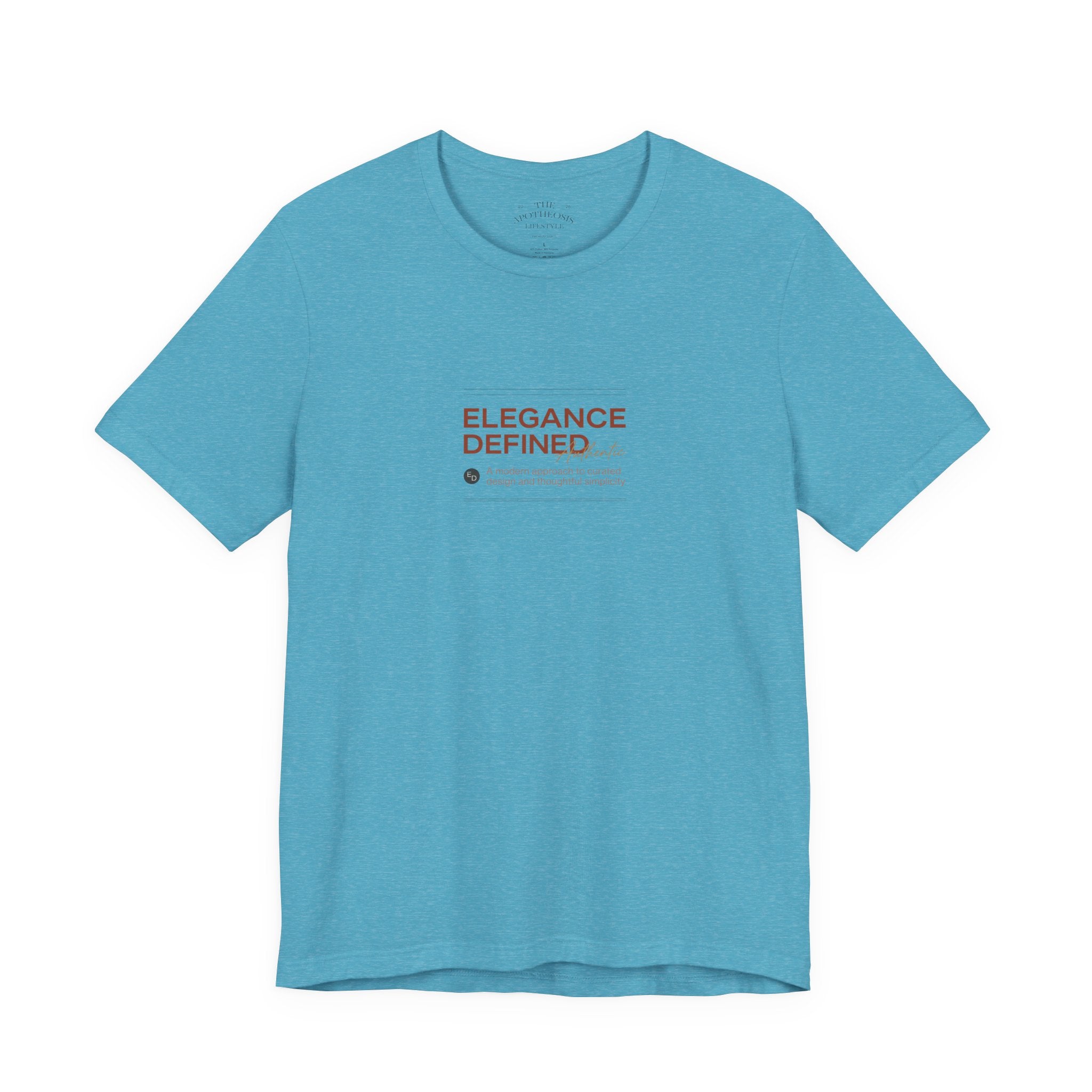 Elegance Defined Tee — Minimalist Women's Fashion Graphic T-Shirt